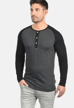 Indicode Jeans Winston - Sweater - Charcoal/Black