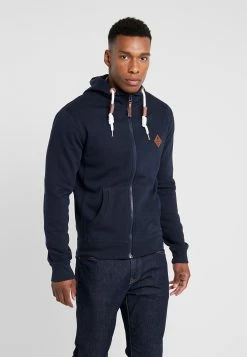 Indicode Jeans Quinby - Sweater Met Rits - Navy