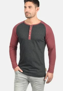 Indicode Jeans Winston - Sweater - Charcoal/Wine